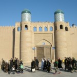 ingresso del Kuhna Ark a Ichon-Qala (Khiva, Uzbekistan)