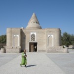 al mausoleo Chasma-Ayub di Bukhara (Uzbekistan)