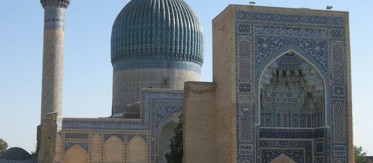 mausoleo Gur-e-Amir (Samarcanda, Uzbekistan)