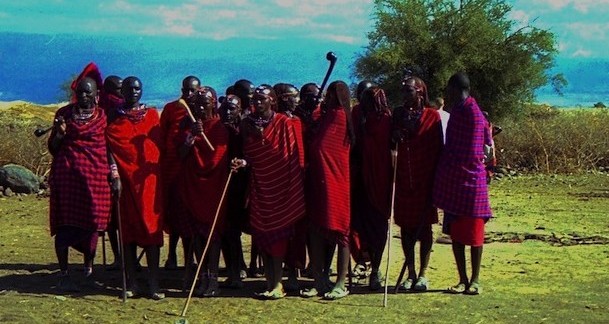 Masai al Parco Amboseli (Kenya)