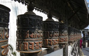 mulini di preghiera (Swayambhunath, Nepal)