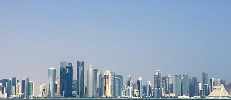 skyline dalla Corniche (Doha, Qatar)