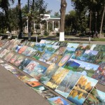 nei pressi di piazza Mustaqillik (Tashkent, Uzbekistan)