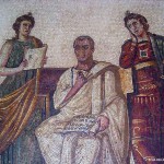 Museo del Bardo - mosaico raffigurante Virgilio (Tunisia)