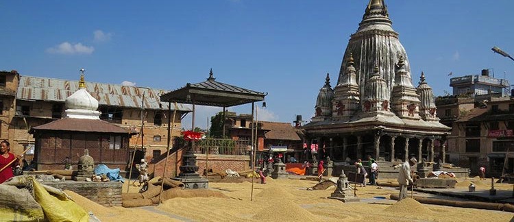 chowk del Tempio di Rato Machhendranath (Bungamati, Nepal)