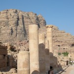 strada colonnata a Petra (Giordania)