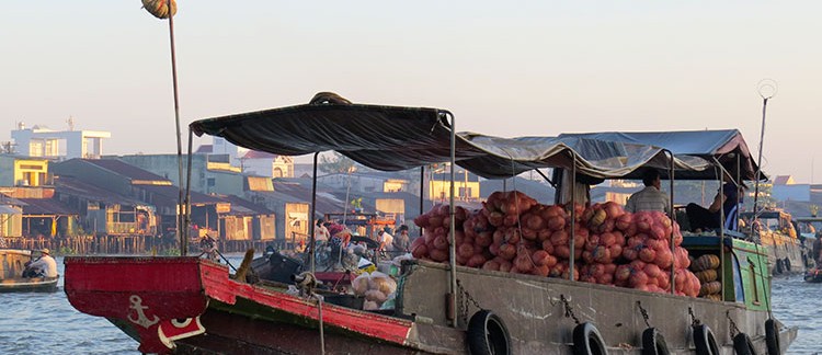 il mercato galleggiante (Can Tho, Vietnam)