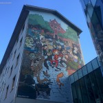 percorso murales fumetti Bruxelles